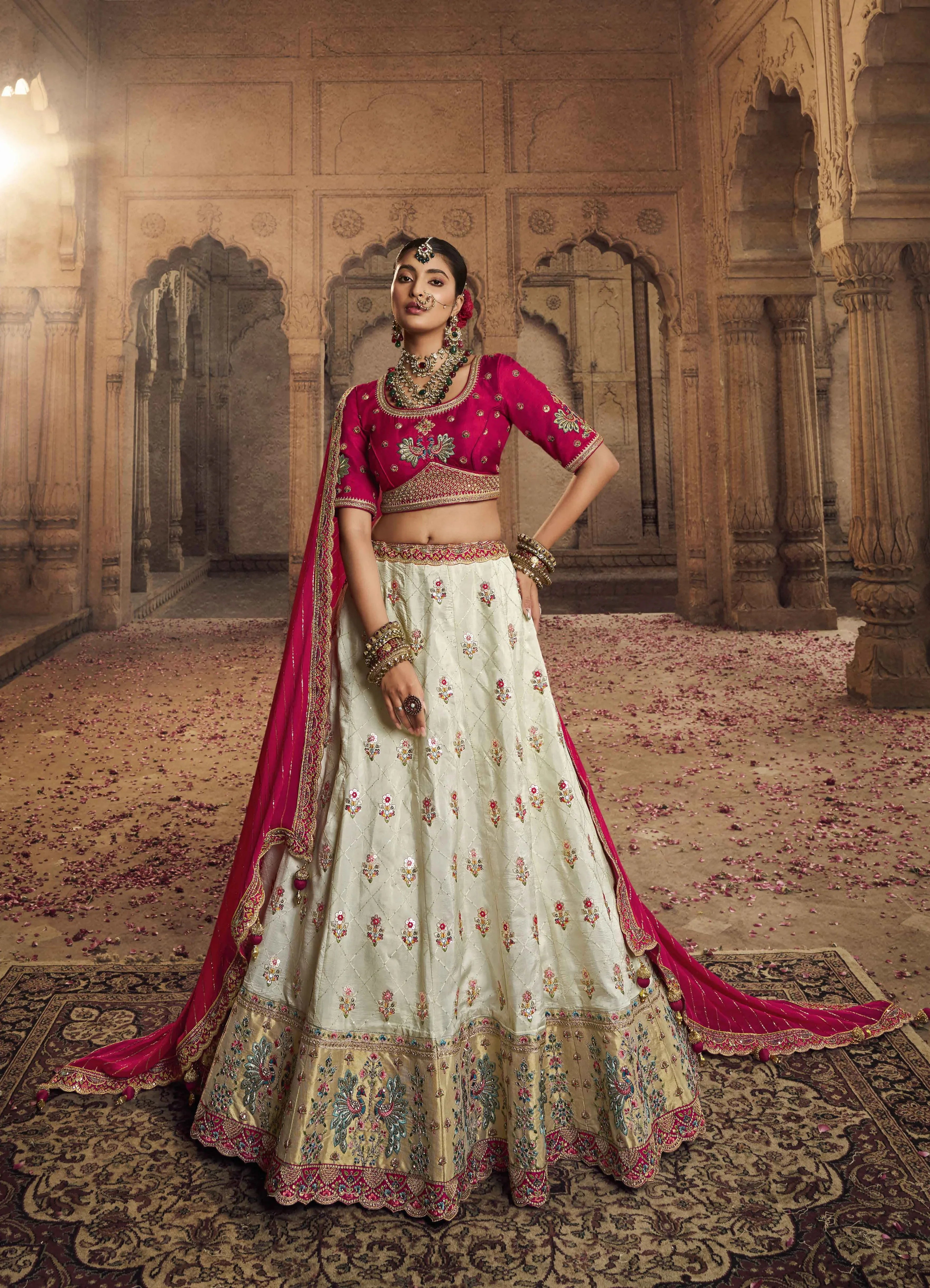 KESHAV VOL -1 BRIDAL WEAR LEHENGA D.NO. 101 - A - Anant Exports