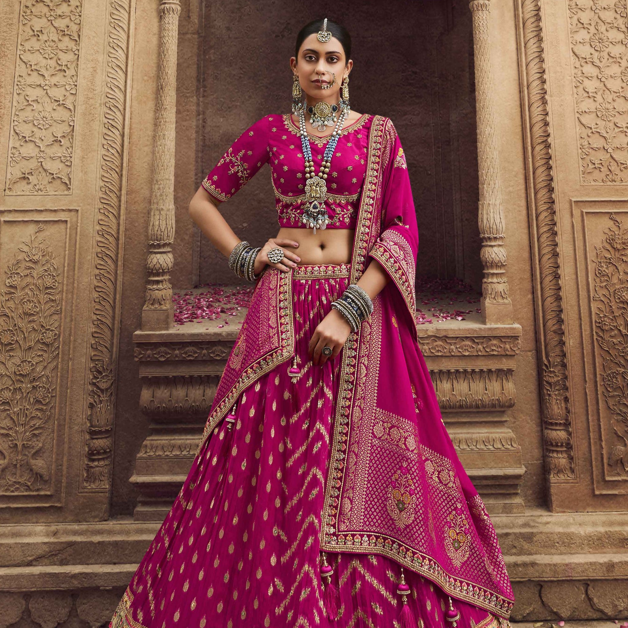 KESHAV VOL -1 BRIDAL WEAR LEHENGA D.NO. 104