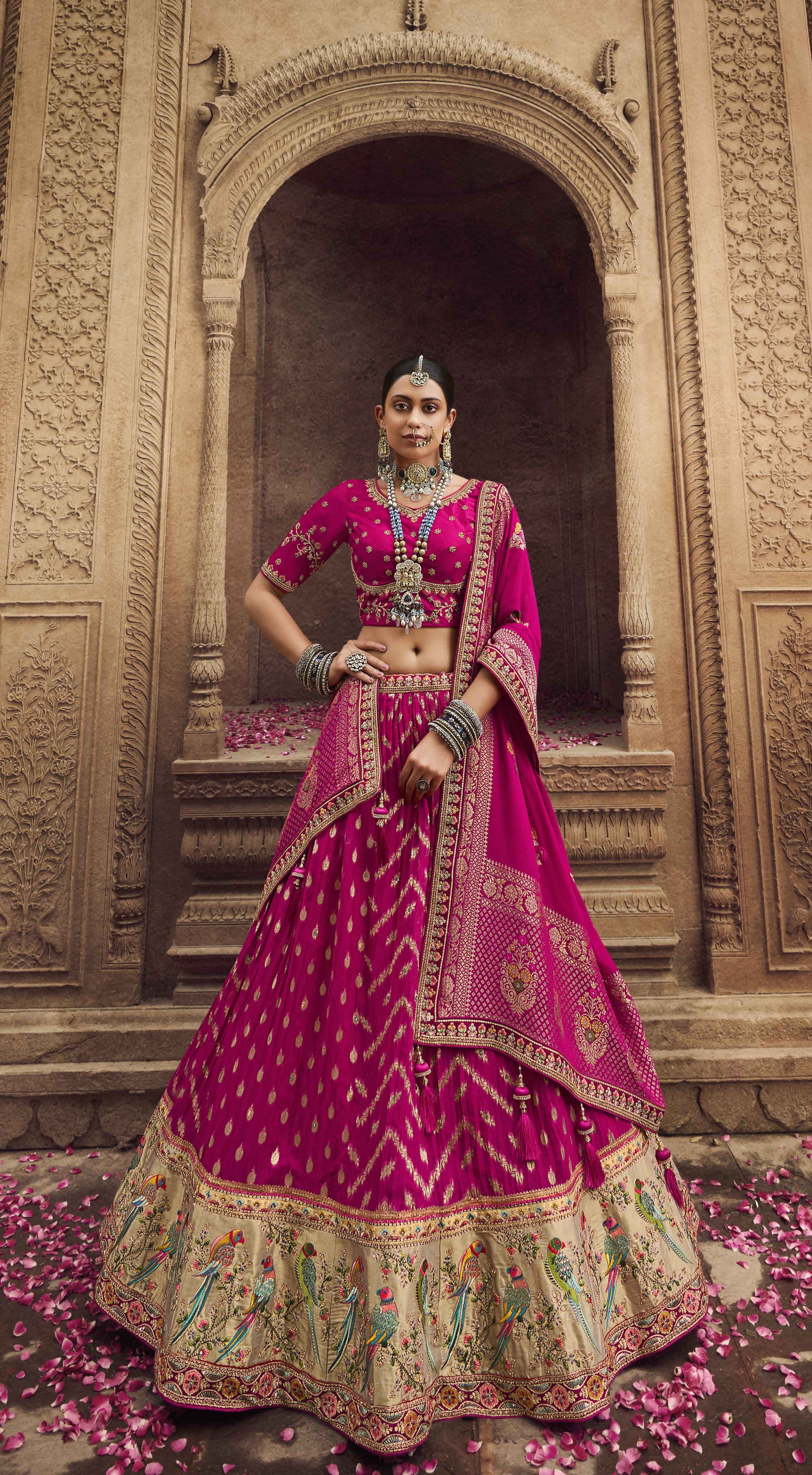 KESHAV VOL -1 BRIDAL WEAR LEHENGA D.NO. 104