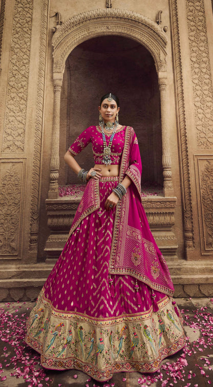 KESHAV VOL -1 BRIDAL WEAR LEHENGA D.NO. 104 - Anant Exports