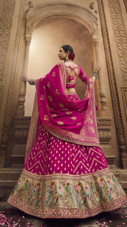 KESHAV VOL -1 BRIDAL WEAR LEHENGA D.NO. 104 - Anant Exports