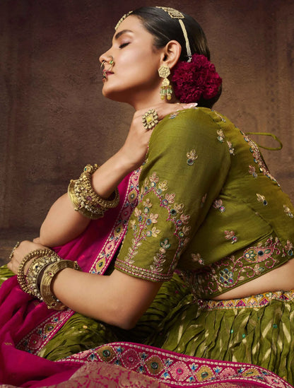 KESHAV VOL -1 BRIDAL WEAR LEHENGA D.NO. 105 - A - Anant Exports