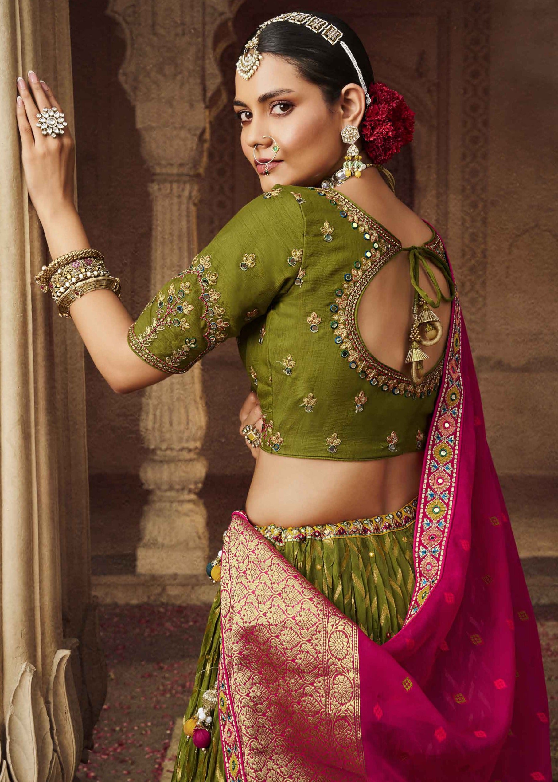 KESHAV VOL -1 BRIDAL WEAR LEHENGA D.NO. 105 - A