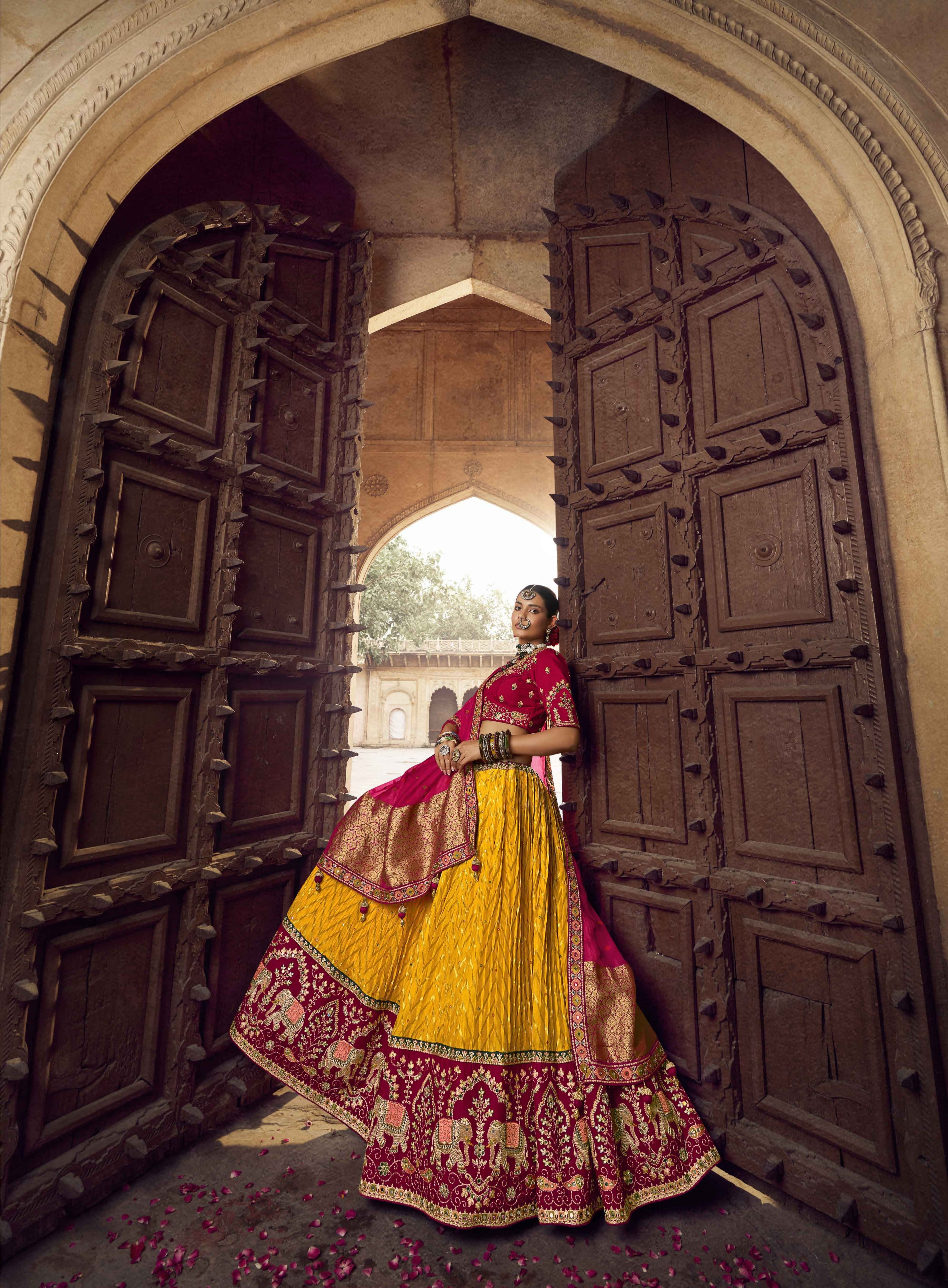 KESHAV VOL -1 BRIDAL WEAR LEHENGA D.NO. 105 - B