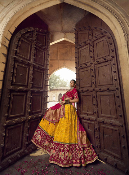 KESHAV VOL -1 BRIDAL WEAR LEHENGA D.NO. 105 - B - Anant Exports