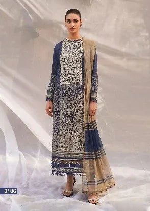 Shree Fab Jade Solitaire Vol-3 Designer Pakistani Suit D.No.3186