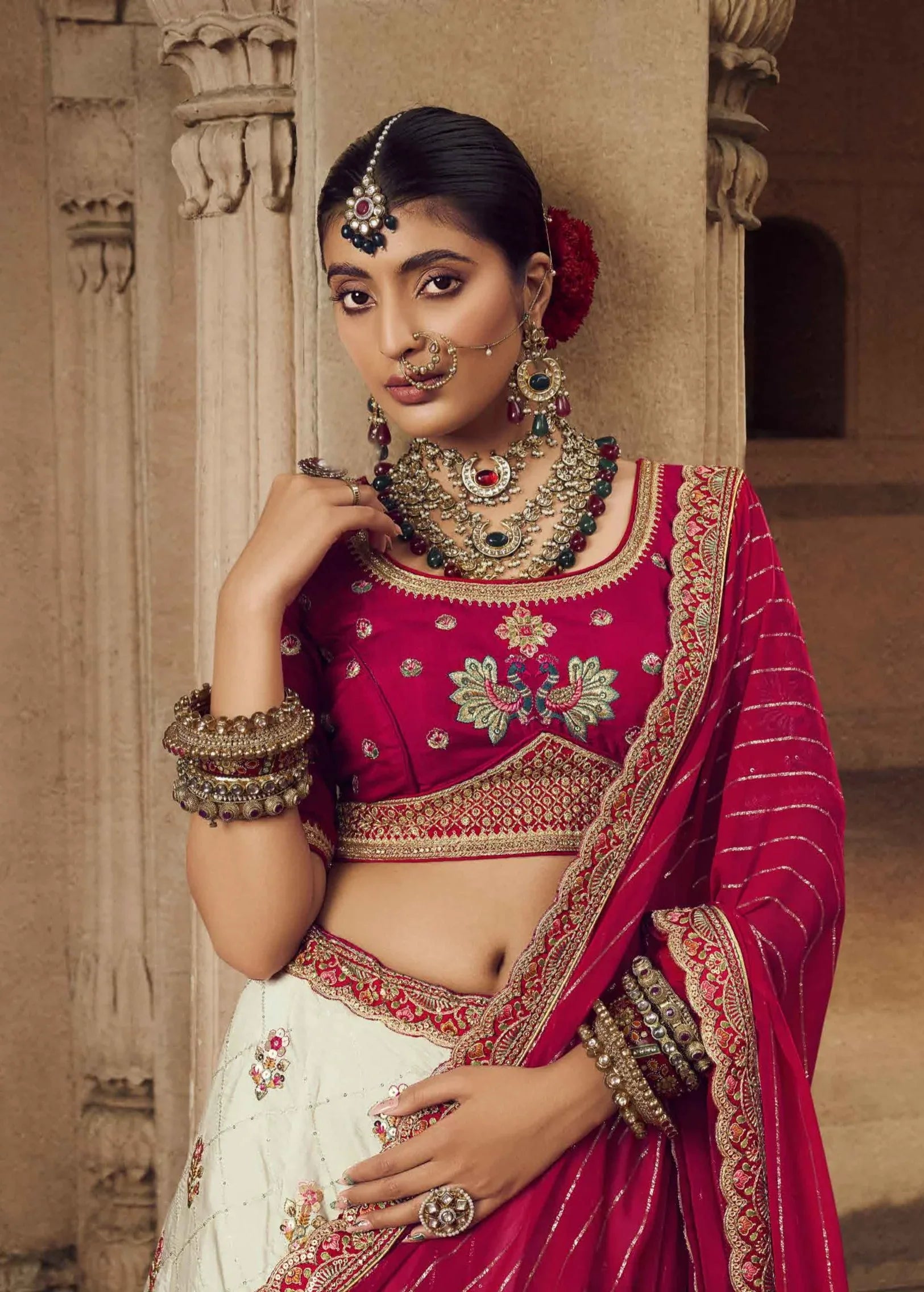 KESHAV VOL -1 BRIDAL WEAR LEHENGA D.NO. 101 - A - Anant Exports