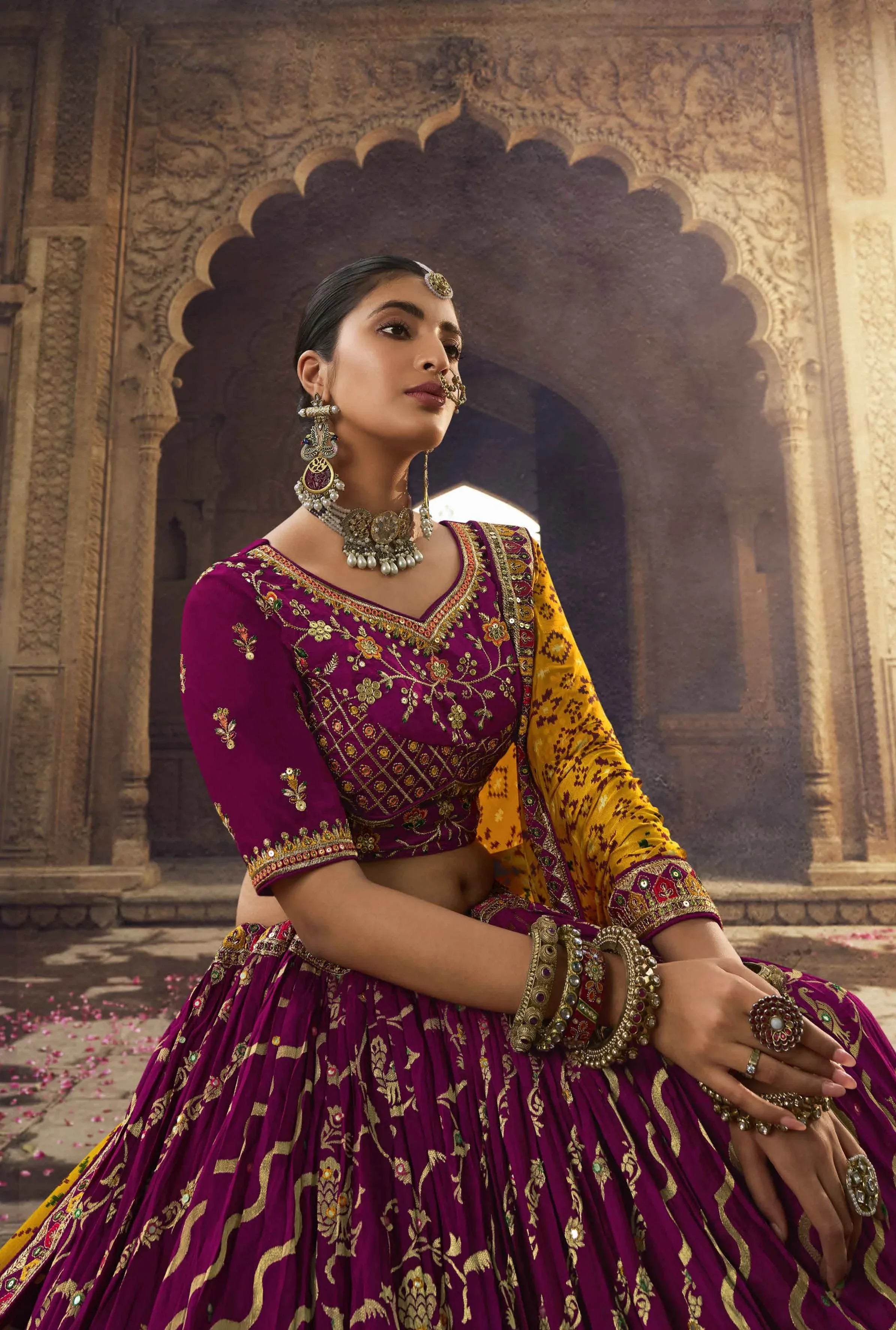 KESHAV VOL -1 BRIDAL WEAR LEHENGA D.NO. 106 - Anant Exports