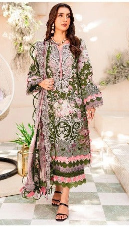 Beautiful Designer Pure Cotton Pakistani Suit D.No.1261
