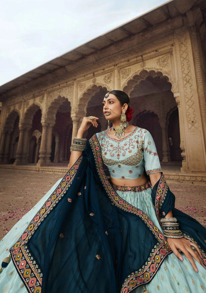 KESHAV VOL -1 BRIDAL WEAR LEHENGA D.NO. 107 - Anant Exports