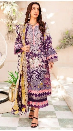 Beautiful Designer Pure Cotton Pakistani Suit D.No.1261