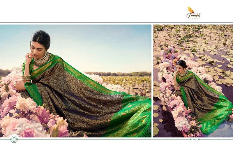 Pankh Parampara Silk 3 Festive Wear Saree Collection (1755x13)