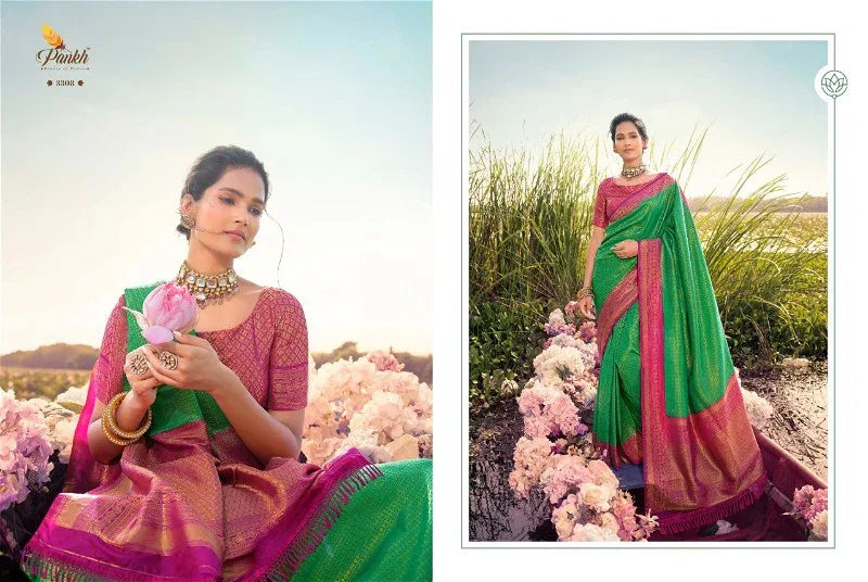 Pankh Parampara Silk 3 Festive Wear Saree Collection (1755x13)