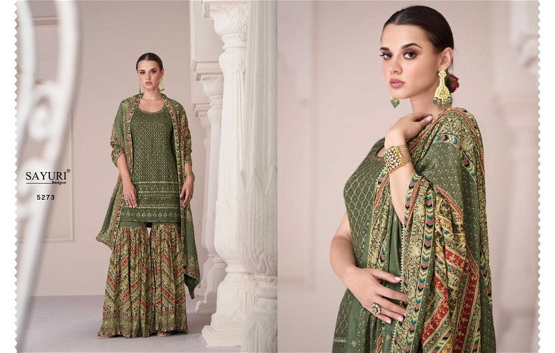 Beautiful Designer Sayuri Sharara Salwar Suits