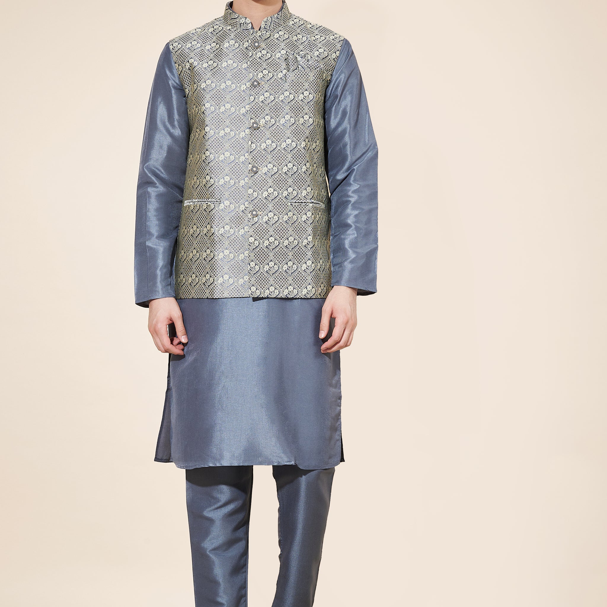Modi Jacket Kurta Pajama