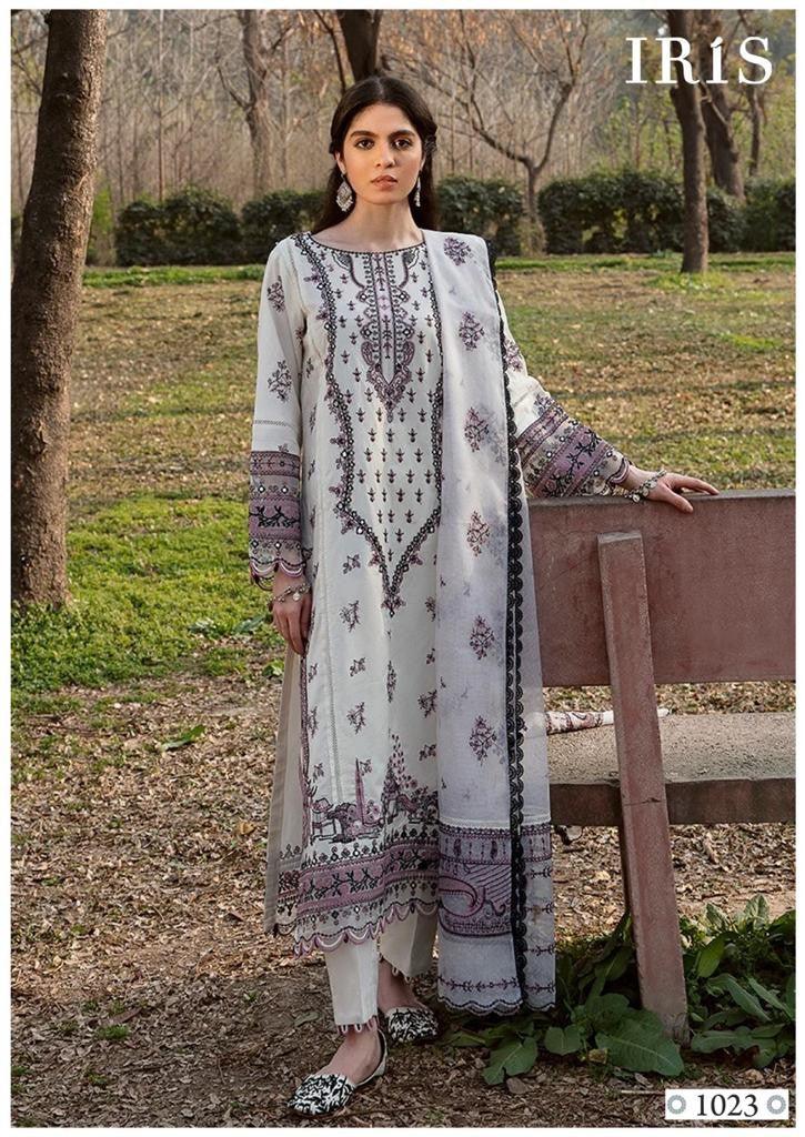 Iris Afsanah Vol 3 Luxury Heavy Cotton Dress Material (355x10)