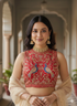 Red Pure Italian Silk Halter Coller Neck Bridal Blouse Sleevless Blouse Anant Tex Exports Pvt.Ltd..