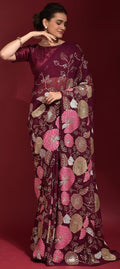 Sequins Saree