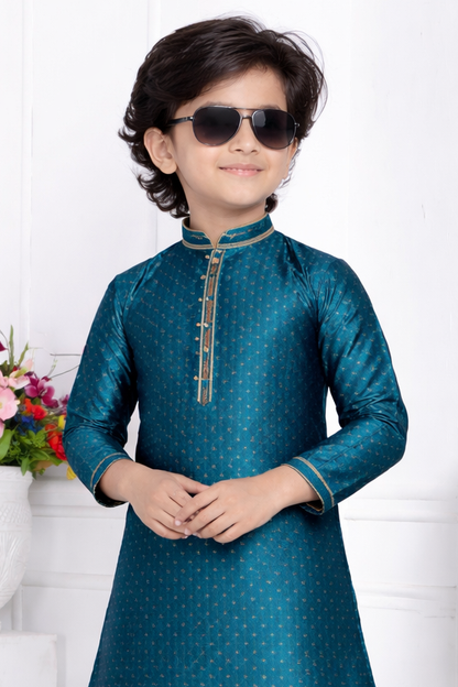 Royal Blue Boys Kurta Set