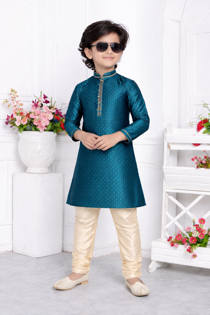 Royal Blue Boys Kurta Set