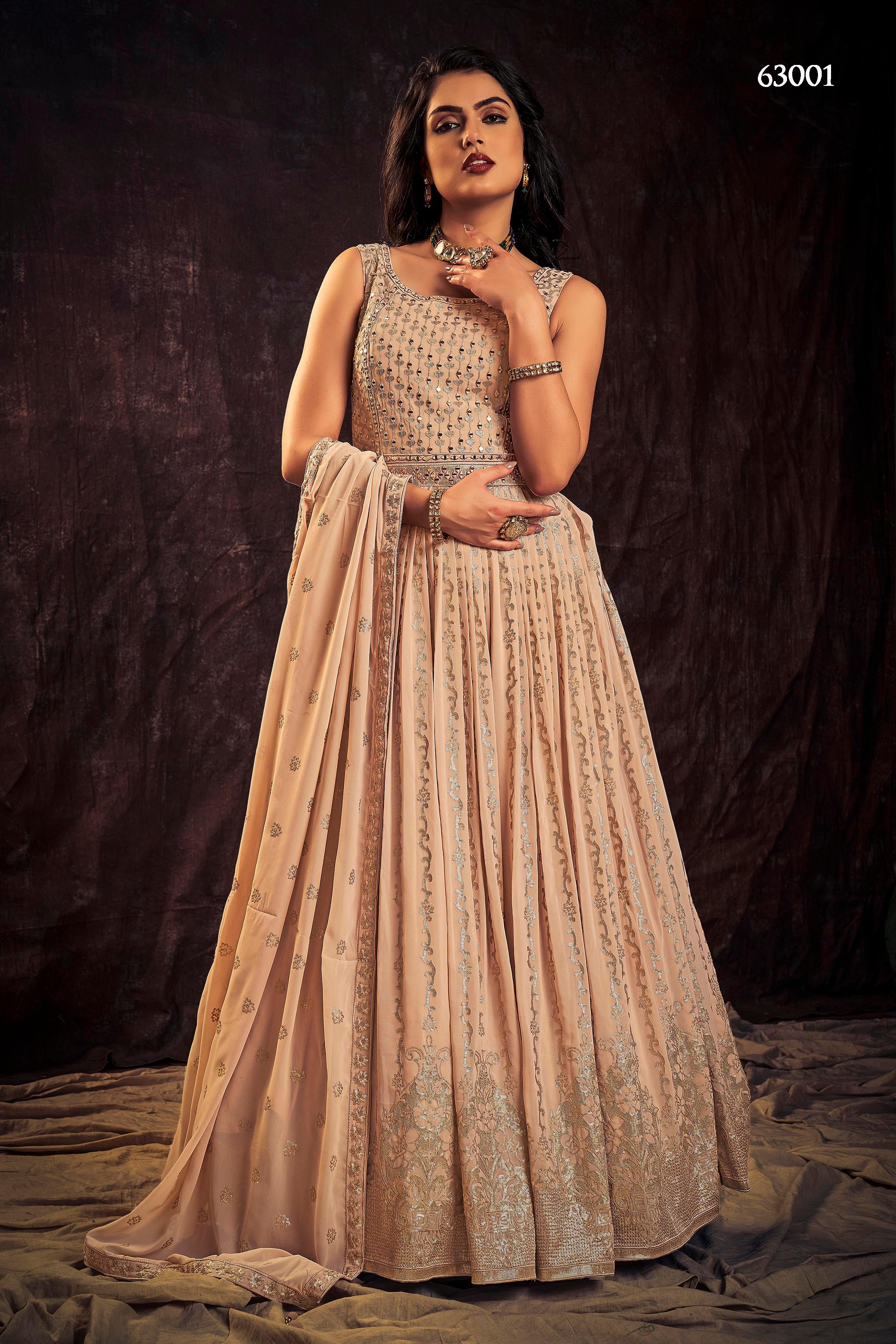 Zoya Vol 3 Designer Occasion Wear Gown D.No 63001 - Anant Exports
