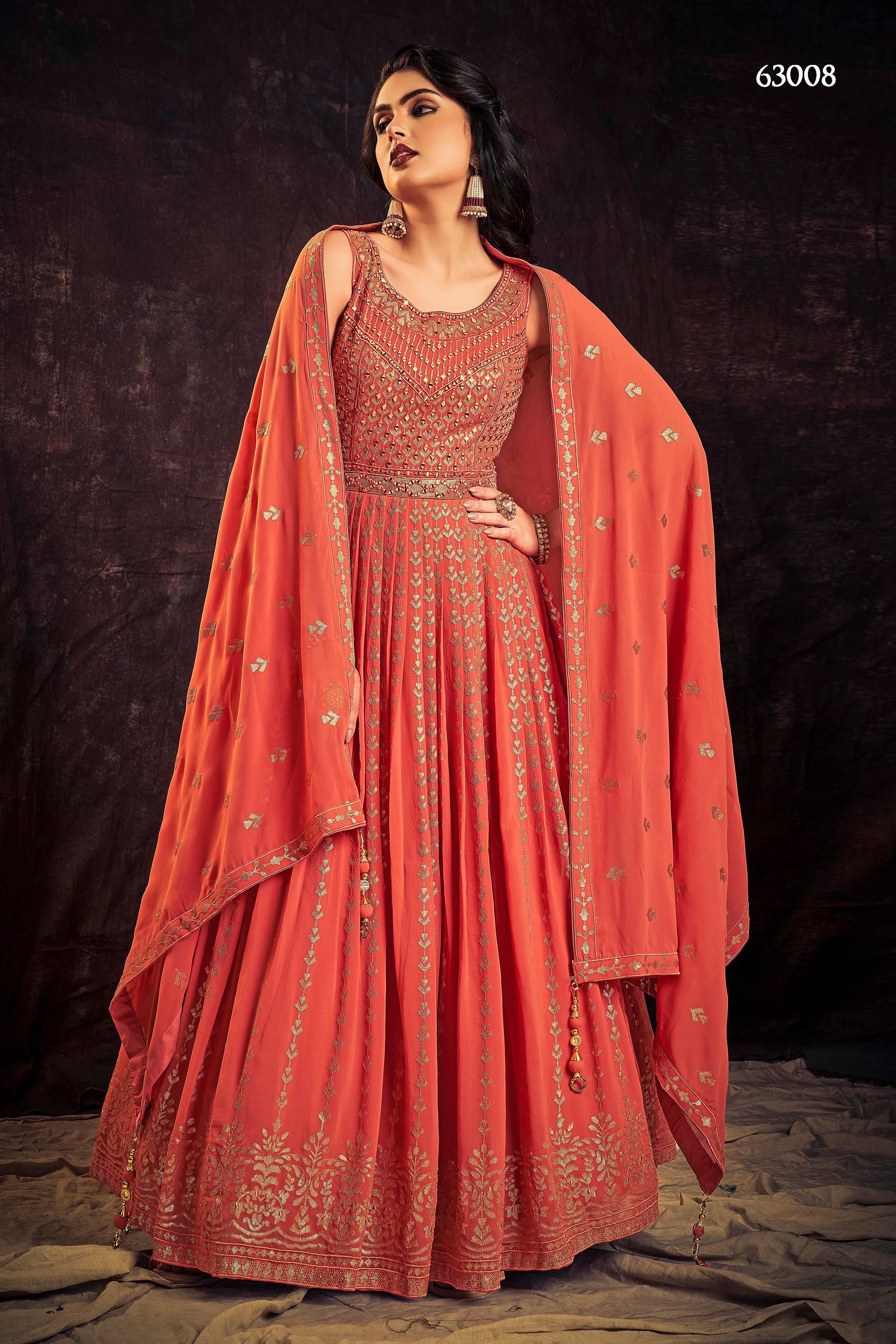Zoya Vol 3 Designer Occasion Wear Gown D.No 63008 - Anant Exports