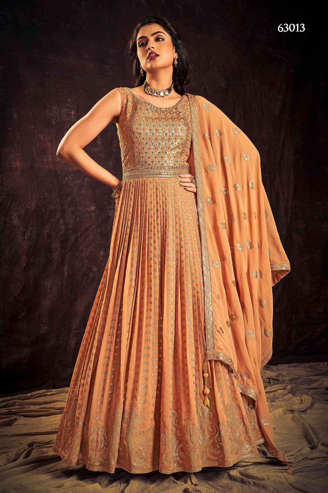 Zoya Vol 3 Designer Occasion Wear Gown D.No 63013 - Anant Exports