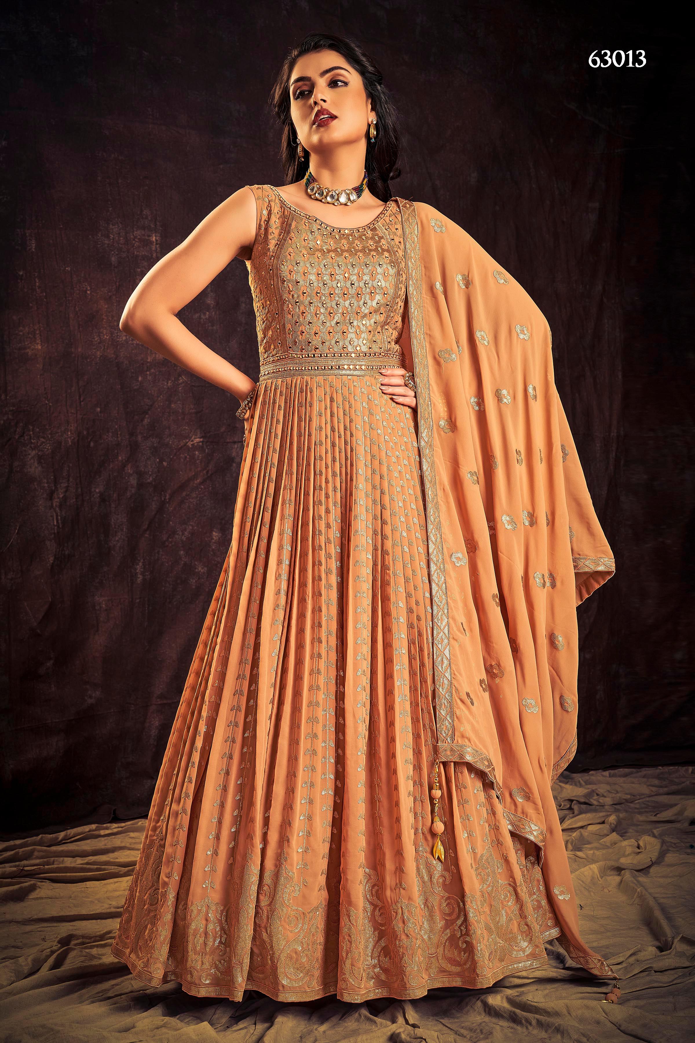Zoya Vol 3 Designer Occasion Wear Gown D.No 63013 - Anant Exports