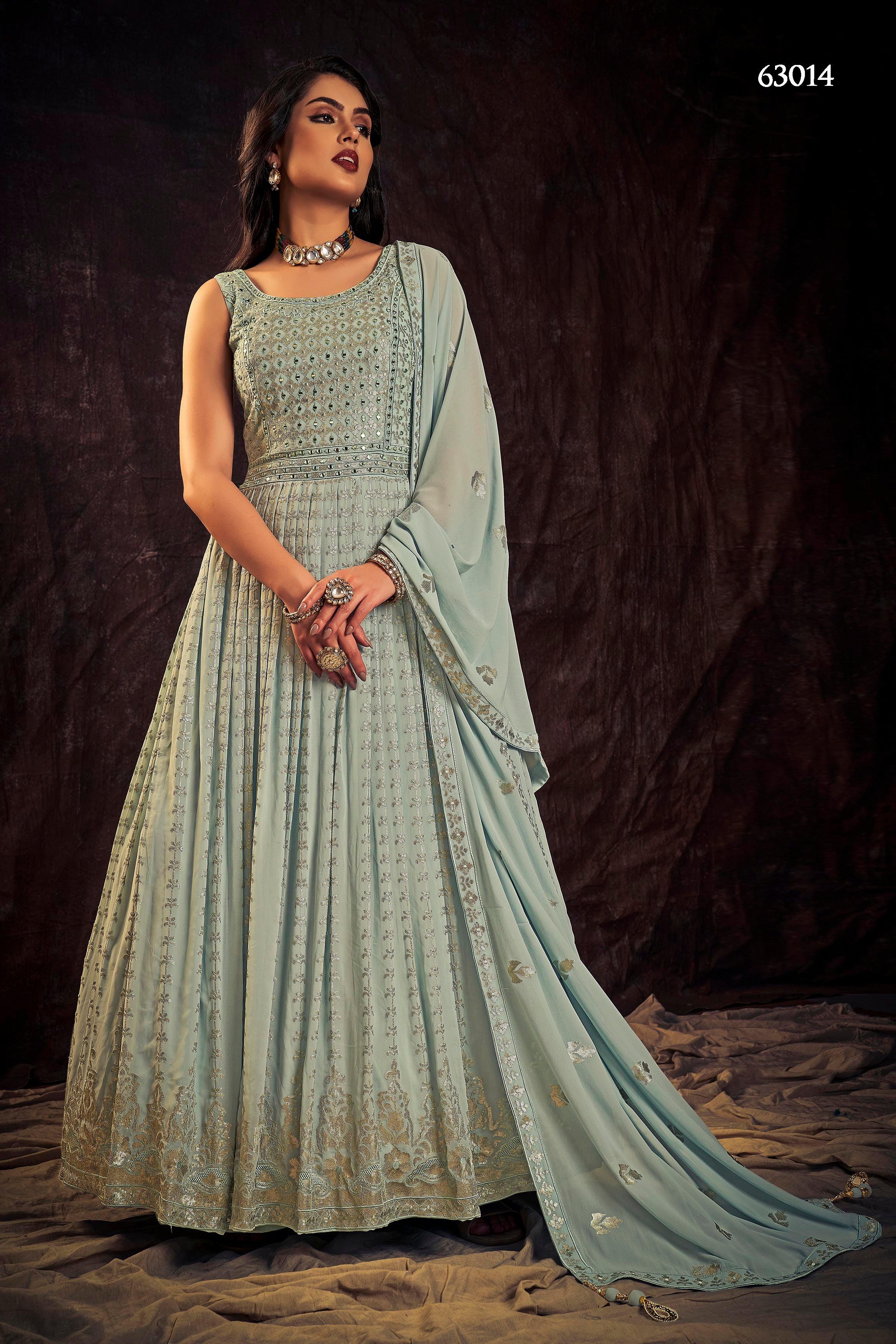 Zoya Vol 3 Designer Occasion Wear Gown D.No 63014 - Anant Exports