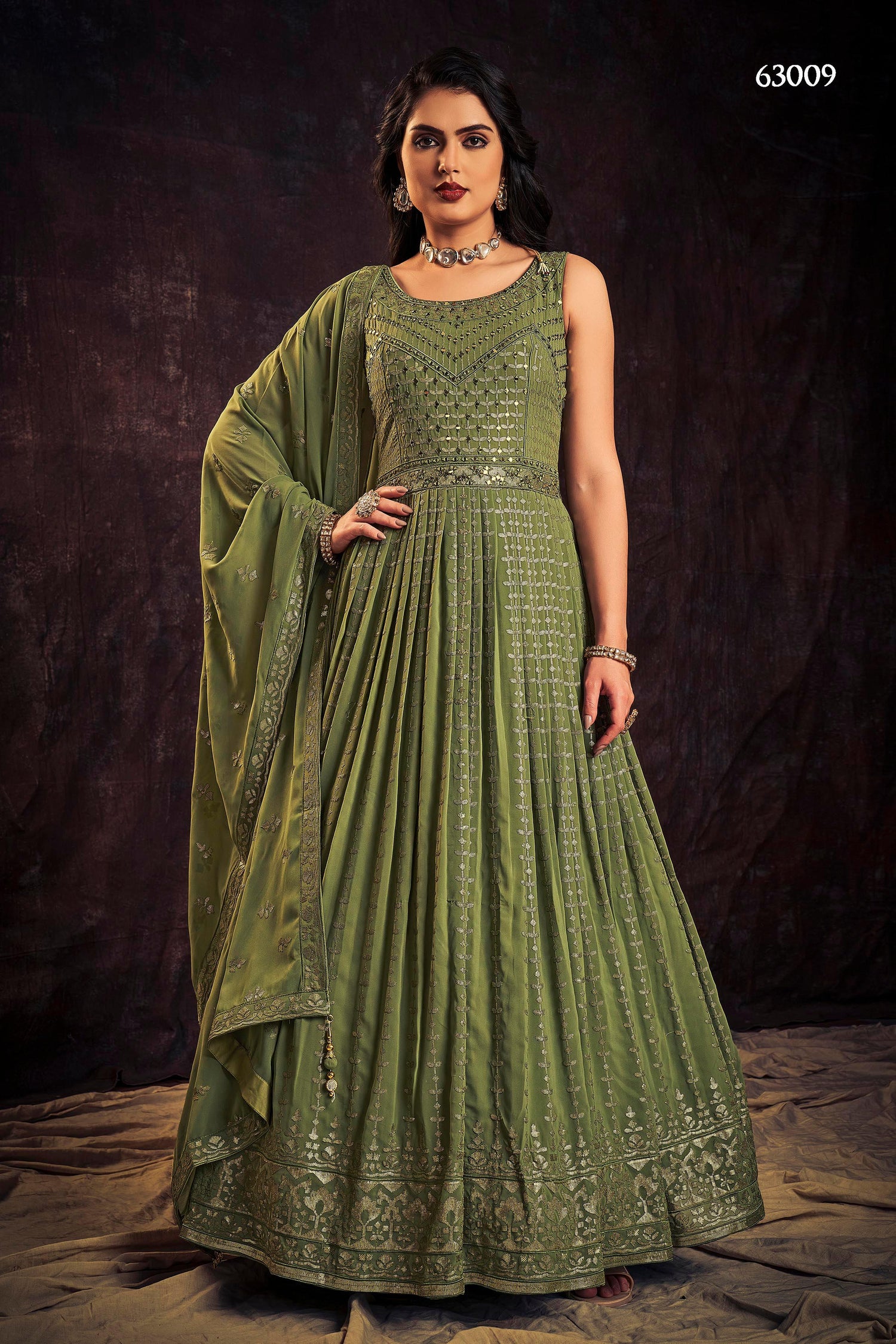 Zoya Vol 3 Designer Occasion Wear Gown D.No 63009 - Anant Exports