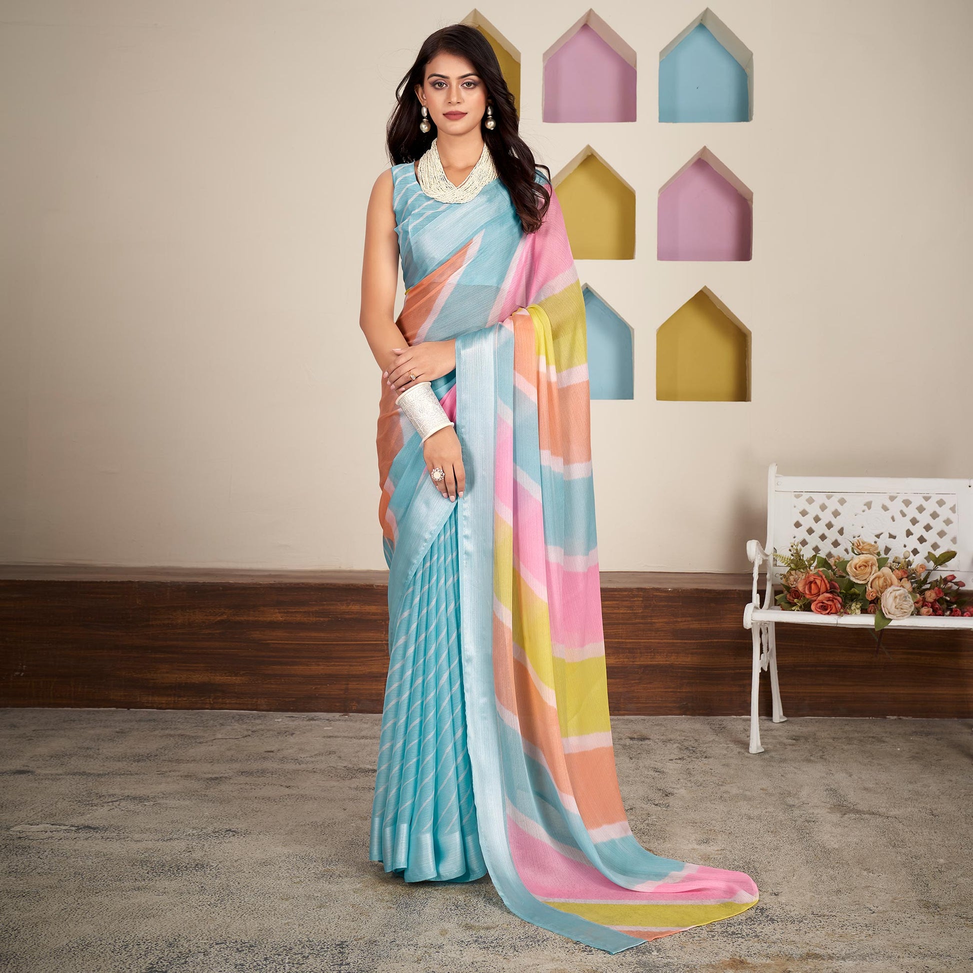 Chiffon Saree