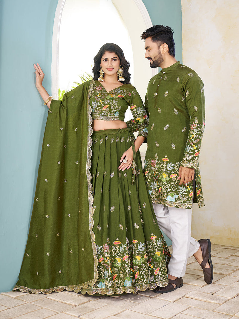 Couple Wear Lehenga Choli