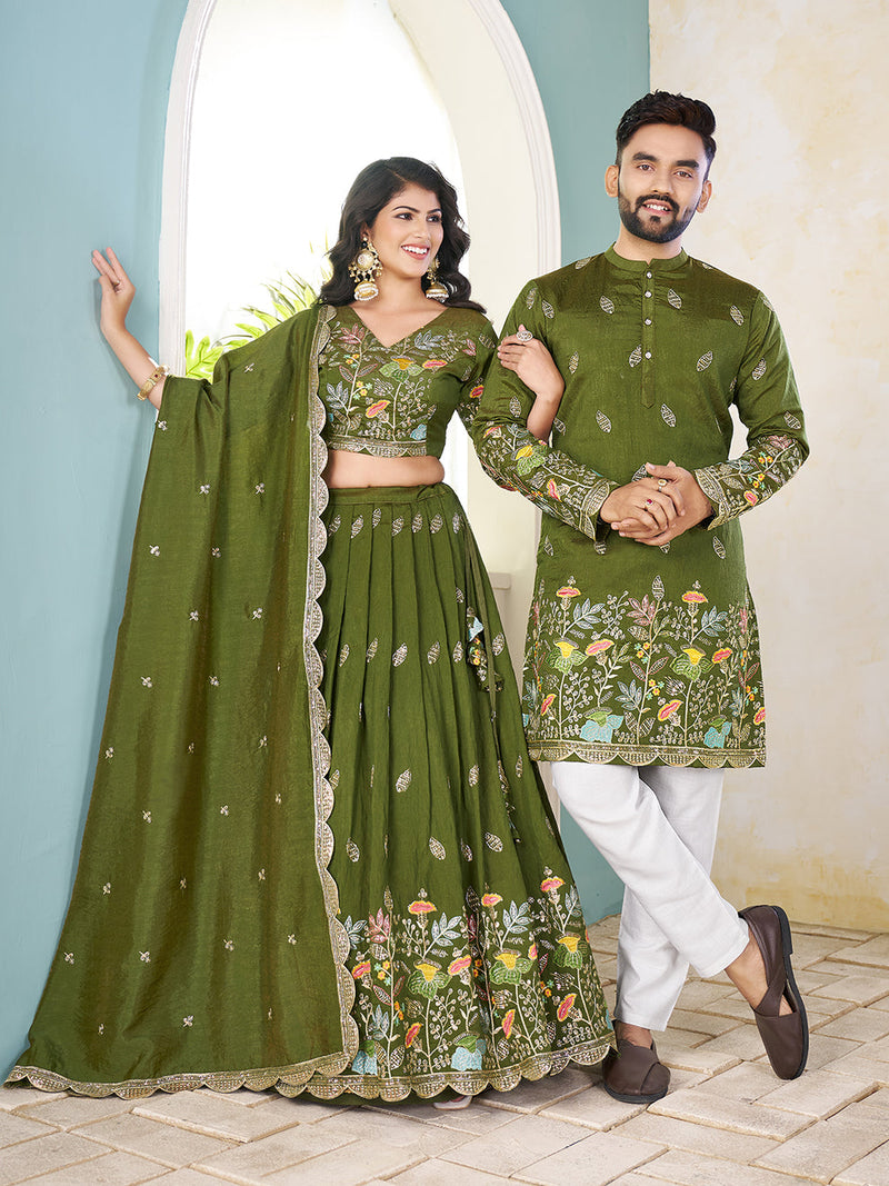 Couple Wear Lehenga Choli