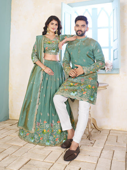 Couple Wear Lehenga Choli