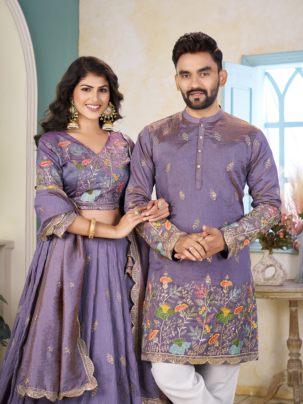 Couple Wear Lehenga Choli
