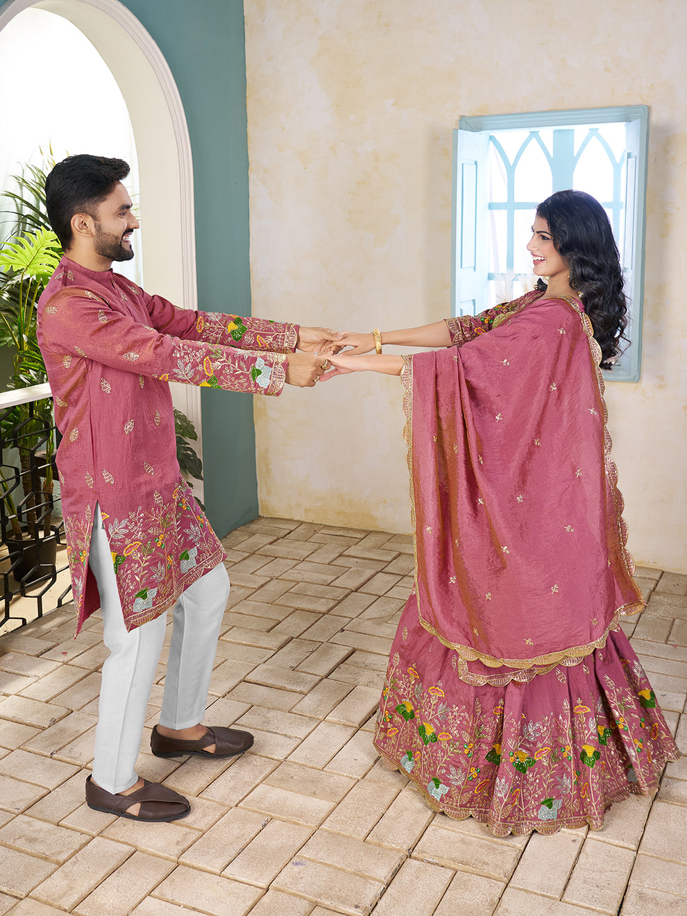 Couple Wear Lehenga Choli