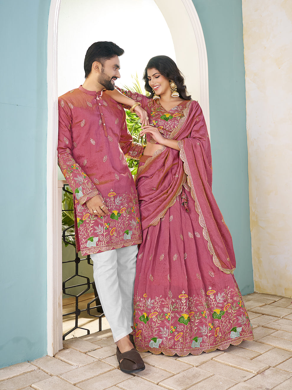 Couple Wear Lehenga Choli