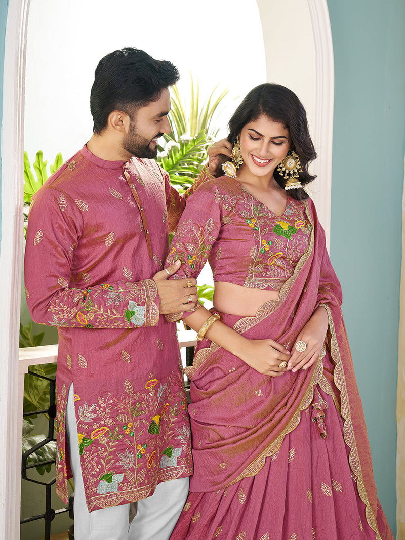 Couple Wear Lehenga Choli