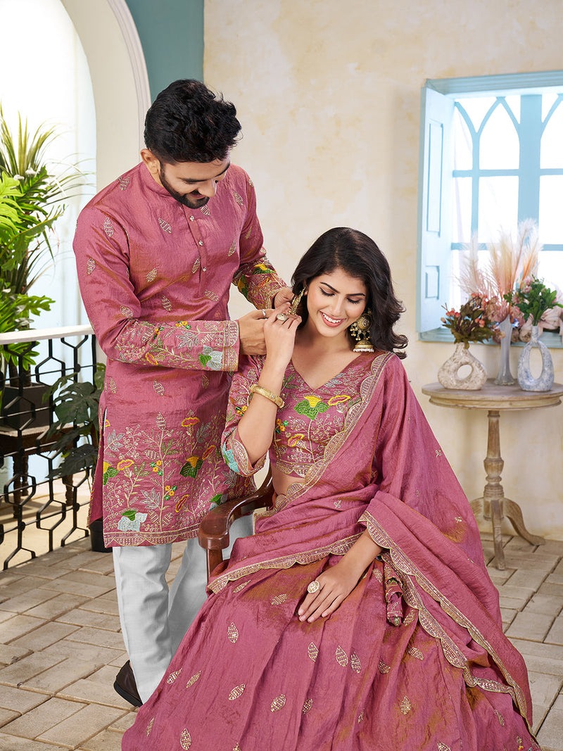 Couple Wear Lehenga Choli
