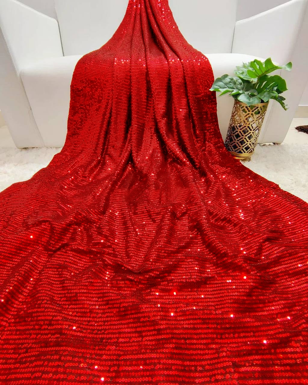 Sequins Saree