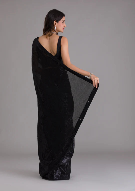 Sequins Saree