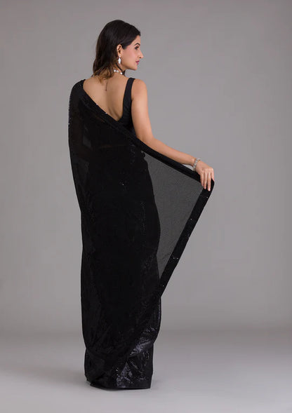 Sequins Saree