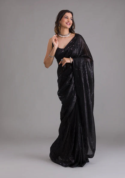 Sequins Saree
