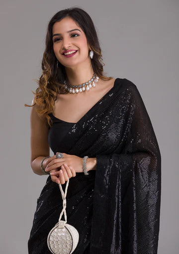 Sequins Saree