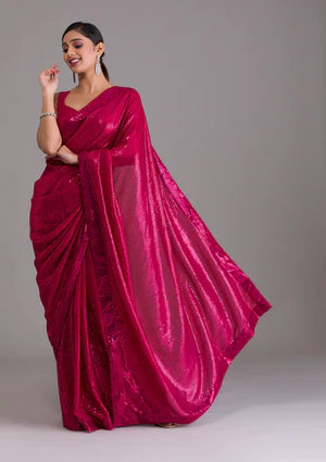Sequins Saree