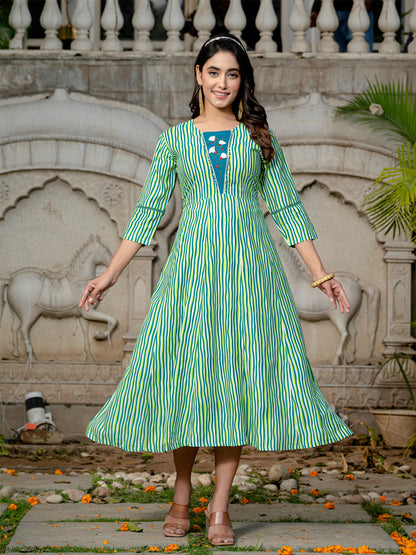 Rama Pure Soft Rayon Print With Embroidery Work Kurti 