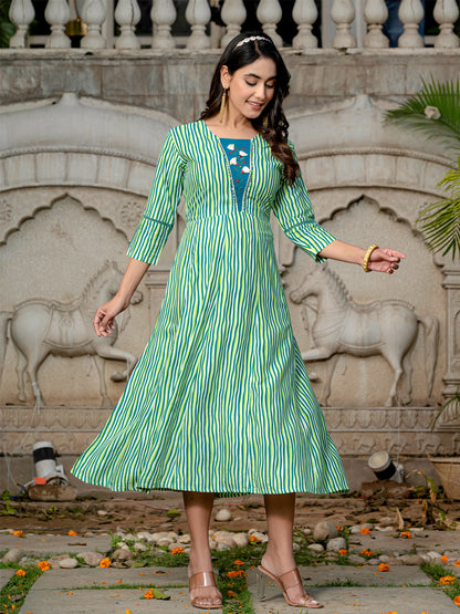 Rama Pure Soft Rayon Print With Embroidery Work Kurti 