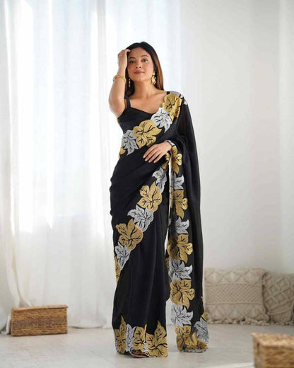 Sequins Saree