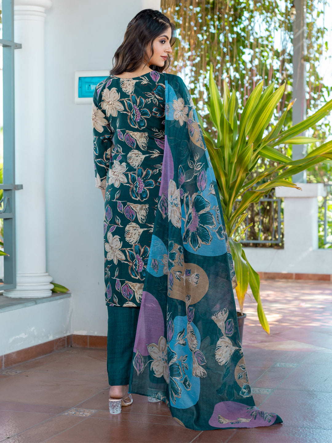 Rama Pure Soft Cotton Blend Print Salwar Suit 