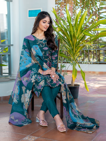 Rama Pure Soft Cotton Blend Print Salwar Suit 